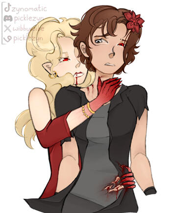 A Vampire's Victim
